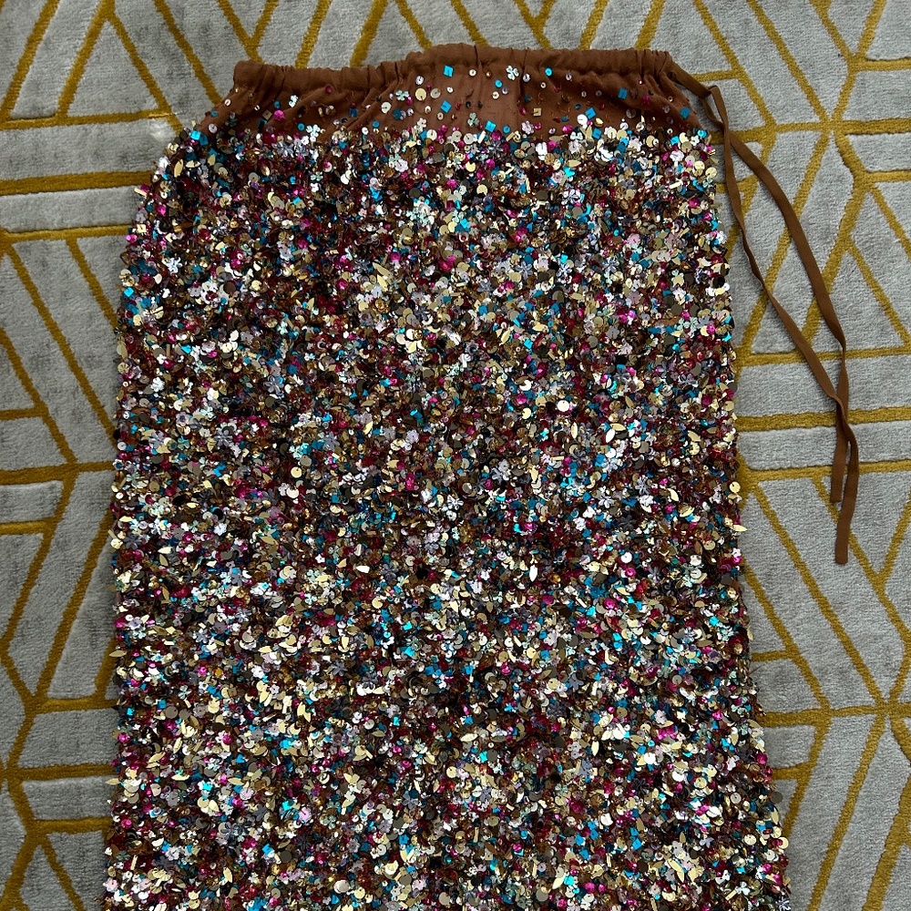 Dries Van Noten Scotta Embroidery Skirt *RARE*